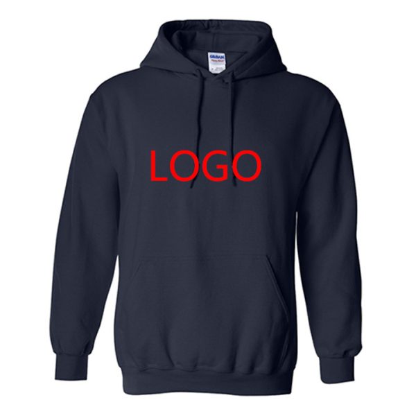 custom logo embroidered unisex hoodies men's blank sweatshirts wholesale streetwear pullover
