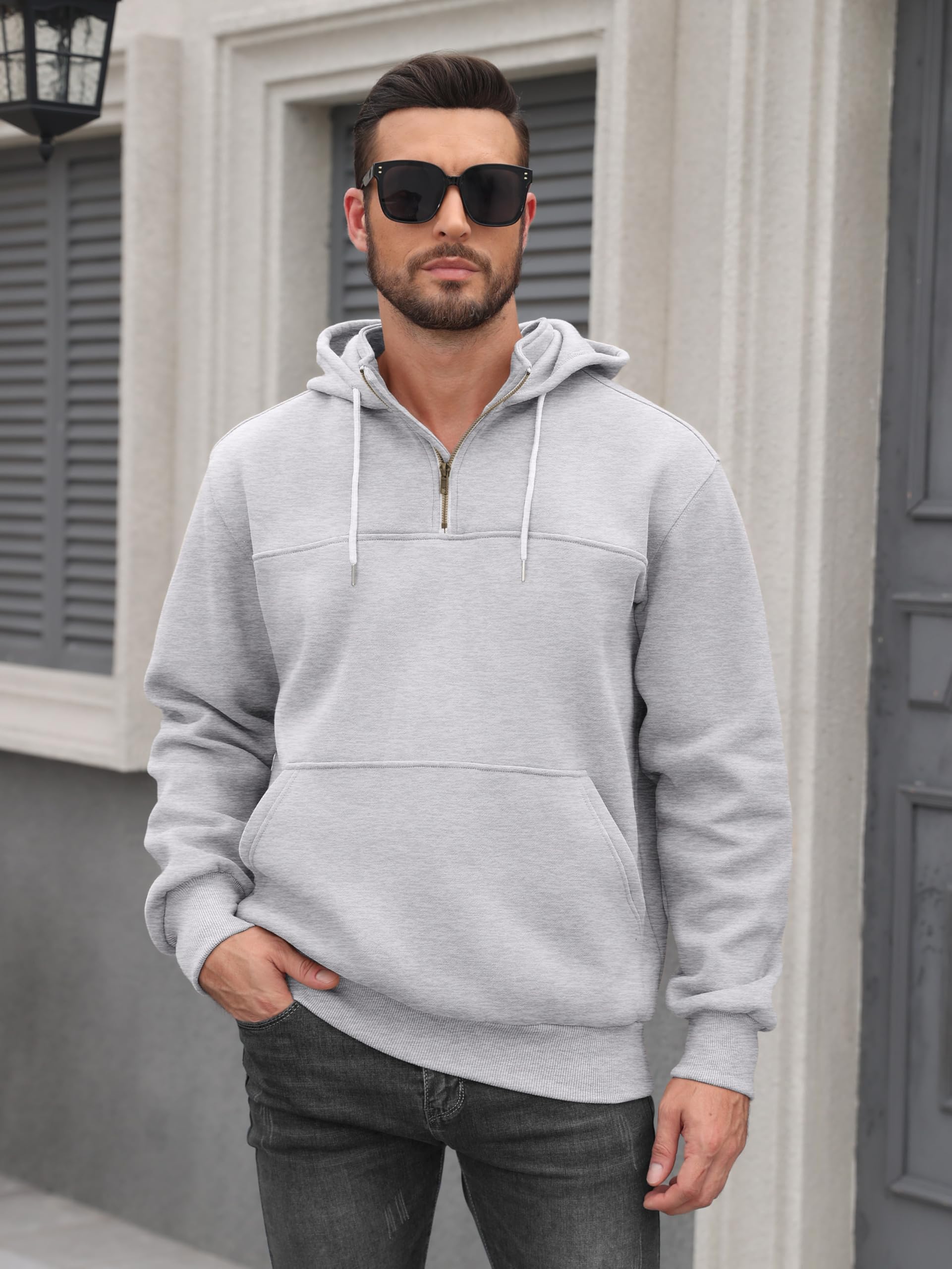heavy weight custom zip hoodie with zipper thick full zip up hoodies unisex men's loose fit 1/4 zip pullover sweatshirt heavy weight custom zip hoodie with zipper thick full zip up hoodies unisex men's loose fit 1/4 zip pullover sweatshirt