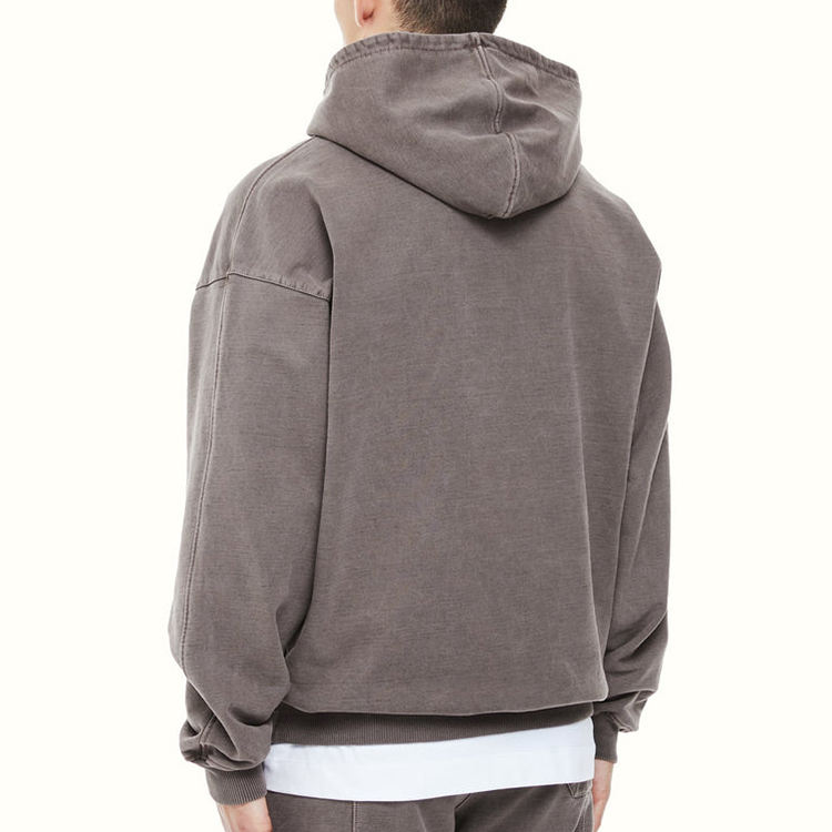 men's custom oversize stone washed distressed hoodie cotton french terry hooded sweatshirt high quality pullover hoodies for men men's custom oversize stone washed distressed hoodie cotton french terry hooded sweatshirt high quality pullover hoodies for men