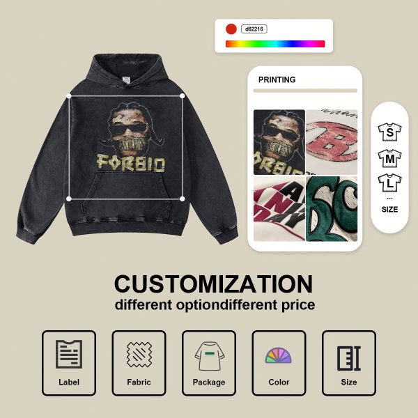 custom men's heavyweight pullover hoodie breathable winter sweatshirt with lined design solid pattern casual wear